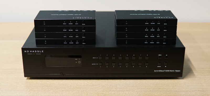 Bộ điều khiển màn hình ghép No Hassle Audio Video Processor