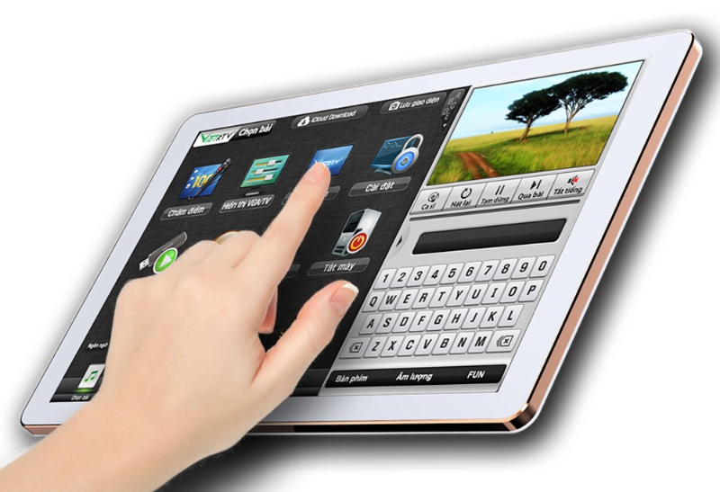 Tìm hiểu về màn hình karaoke cảm ứng