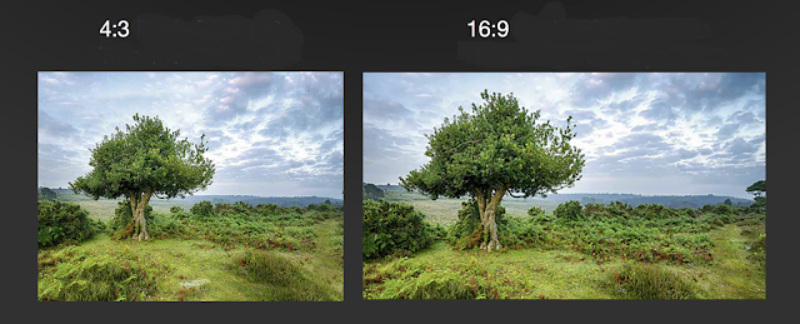 Nên chọn tỷ lệ khung hình nào để phù hợp với nhu cầu