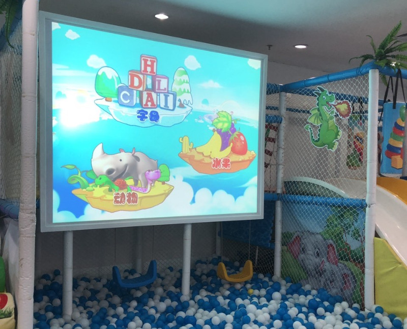 Màn hình tương tác ném bóng