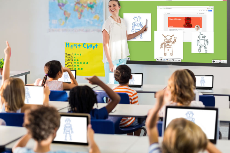 Tăng sự sinh động của bài giảng