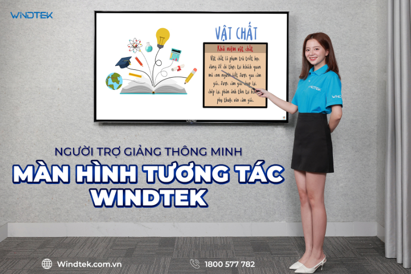 Màn hình tương tác 55 inch IFP5550-3 WINDTEK được ưa chuộng