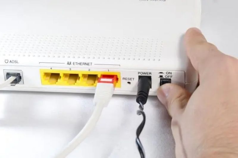 Kiểm tra modem Internet