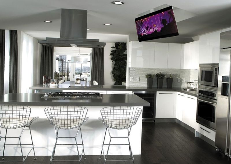 Lưu ý để bố trí tivi phòng bếp phong thủy