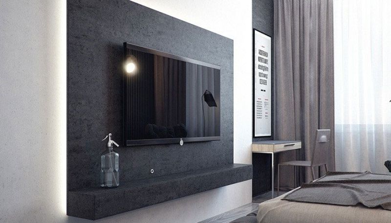 Vị trí đặt tivi trong phòng ngủ an toàn và phong thủy