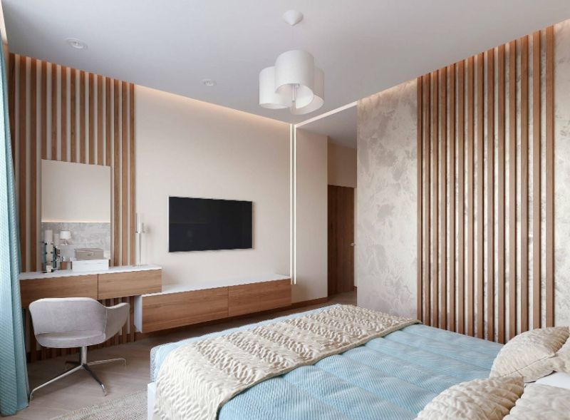 Vị trí đặt tivi trong phòng ngủ đảm bảo an toàn & phong thủy